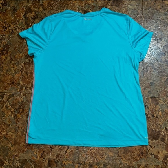 Champion Women’s Powertrain Vapor Athletic Shirt Size 2 XL Short Sleeve V Neck - Picture 3 of 10